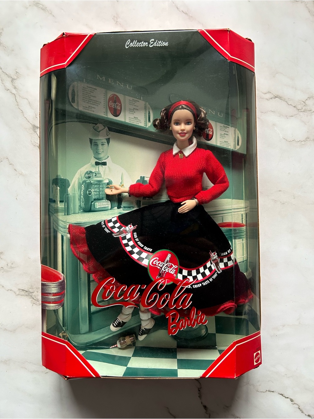 Second In A Series Coca Cola Barbie Doll